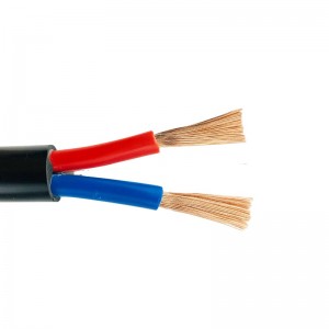 18 Years Factory China H05VV-F/H05vvh2-F 300/500V Super Flexible PVC Power Cable, Colour-Coded Core