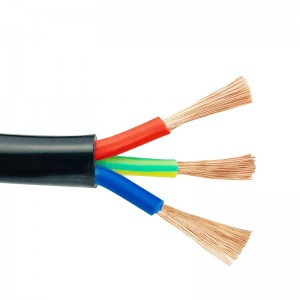 18 Years Factory China H05VV-F/H05vvh2-F 300/500V Super Flexible PVC Power Cable, Colour-Coded Core