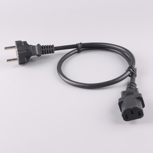 Europe VDE Approval EU 16A 250V AC Power Cord Schuko Plug