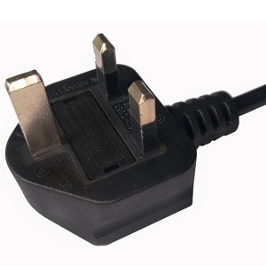 New Fashion Design for China Copper 3 Pin UK 110V-220V UK Extension AC Power Cord Cable