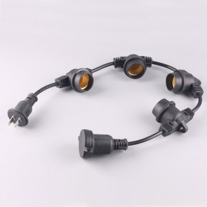 ODM Supplier China Outdoor Flexible Installation RGB Color LED String Lights