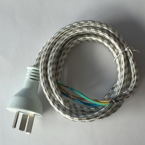 Hot-selling China Low Price Iram 2073 Argentina 3 Pin Power Cord Plug