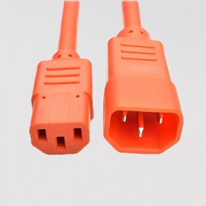 Top Grade China VDE Approved 10A 250V C13 to C14 AC Power Cord