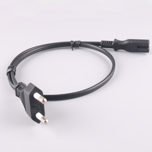 China Wholesale Korea Two Pin Power Cord