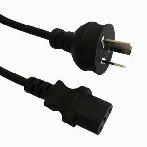 Original Factory China Australian Power Cord with 3 Pins Plug and C13 Connector