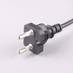 Korean Kc Approval AC Power Cord Cable 10A C13 Female Connector