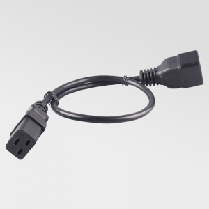 ODM Factory China VDE IEC C19 to IEC C20 Power Cable, 10A, 250V~