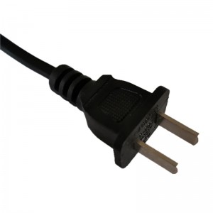 China approved 2 Prong Power Cord