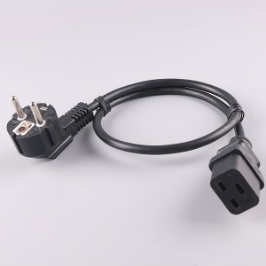 OEM/ODM Manufacturer China Europe Three Pins Power Cord with C5 Connector