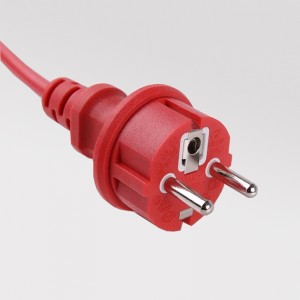 Factory source China Durable Waterproof VDE Approval AC Power Cord